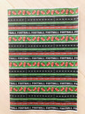 Printed Faux Leather Football