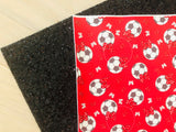 Printed Pebbled Faux Leather Soccer