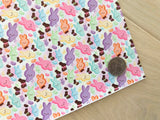 Printed Pebbled Faux Leather Bunny and Easter Sweet Treats