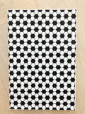 Printed Pebbled Faux Leather Soccer