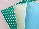 Polka Dots Faux Leather