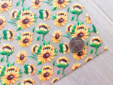 Printed Jelly Sheet Sunflower - 0.3mm