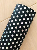 Polka Dots Faux Leather