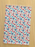 Printed Pebbled Faux Leather July 4th