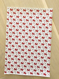 Printed Pebbled Faux Leather Baseball