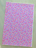Printed Pebbled Faux Leather Ice Cream Sprinkles