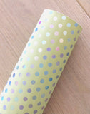 Polka Dots Faux Leather