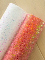 Iridescent Chunky Glitters Fabric with 2 Color Options