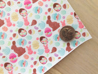 Printed Pebbled Faux Leather Bunny Treats