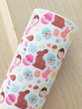 Printed Pebbled Faux Leather Bunny Treats