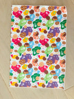 Printed Pebbled Faux Leather Girl Scout Cookies