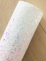 Iridescent Chunky Glitters Fabric with 2 Color Options