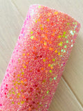 Iridescent Chunky Glitters Fabric with 2 Color Options