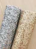 LUX Chunky Glitter Fabric