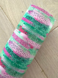 Printed Jelly Watermelon Brushstroke