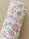 Printed Pebbled Faux Leather Carrots, Easter Eggs