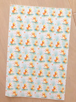 Printed Pebbled Faux Leather Little Duckling