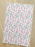 Custom Printed Smooth Leather Dog Paw Prints - Soft Felt Backing