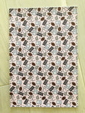 Printed Pebbled Faux Leather Football