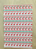 Printed Pebbled Faux Leather Christmas Elements (5 Options)