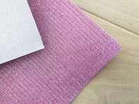 Pink Glitter Fabric Sheet