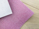 Pink Glitter Fabric Sheet