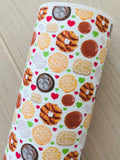 Printed Pebbled Faux Leather Girl Scout Cookies