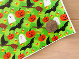 Printed Pebbled Faux Leather Ghosts - Multiple Designs