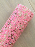 Lux Chunky Glitter Fabric Sheet