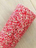 Lux Chunky Glitter Fabric Sheet