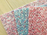 Printed Lux Mermaid Scale Chunky Glitter Fabric