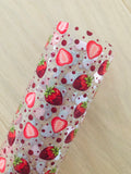 Printed Transparent Jelly Sheet Chocolate Covered Strawberries