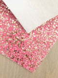 Lux Chunky Glitter Fabric Sheet