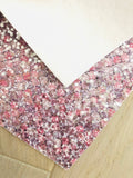 Printed Lux Mermaid Scale Chunky Glitter Fabric