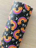 Printed Pebbled Faux Leather Ghosts - Multiple Designs