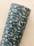 Custom Printed Smooth Leather Camouflage