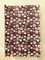 Printed Pebbled Faux Leather Pumpkins - Multiple Designs