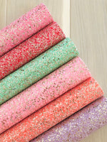 Lux Chunky Glitter Fabric Sheet