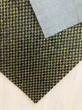 Black and Gold Glitter Fabric