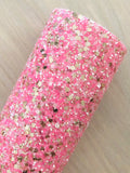 Lux Chunky Glitter Fabric Sheet