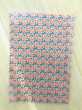 Custom Printed Jelly Sheet - Red and Blue Bows