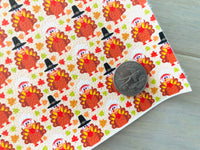 Printed Pebbled Faux Leather Fall - Multiple Designs