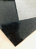 Patent Glitter Black Faux Leather