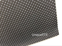 White Small Polka Dots on Solid Color Background - 3 Color Options