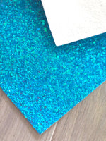 LUX Neon Color Chunky Glitter - Felt Backing