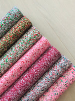 Lux Chunky Glitter Fabric Sheet