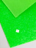 Premium Neon Chunky Glitter Fabric Sheet