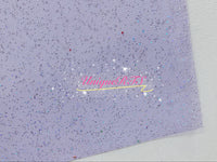 Glitter Transparent Waterproof Jelly Sheet