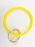 Silicone Bracelet Key Chain