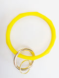 Silicone Bracelet Key Chain